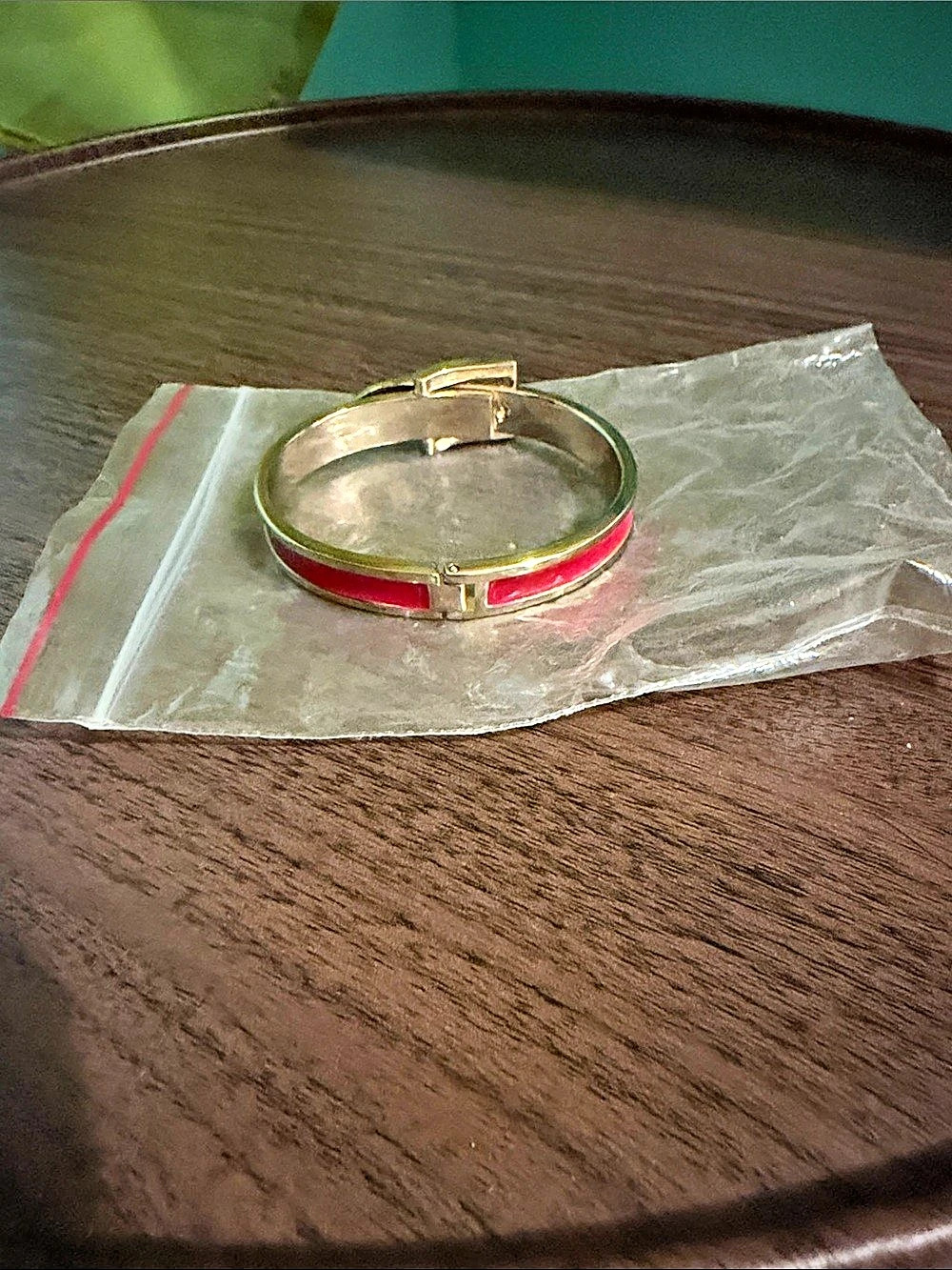 Red & Gold Bracelet Like New